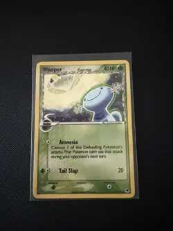 Wooper 71/101 Common Dragon Frontiers Pokemon Delta Species - NM - Image 1