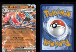 Greninja ex 106/167 Double Rare Twilight Masquerade Pokemon Holo Near Mint - Image 3