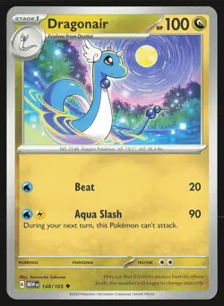 SV: Scarlet & Violet 151 Dragonair #148/165 Uncommon Pokemon Card - Image 1