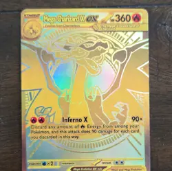 Mega Charizard x ex 130/94 Gold Ultra Rare - Phantasmal Flames - NM- Pokemon - Image 2