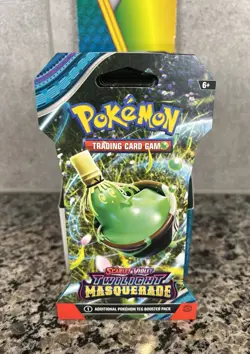Pokemon Scarlet & Violet Twilight Masquerade Sleeved Booster Pack - Image 1