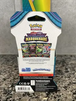 Pokemon Scarlet & Violet Twilight Masquerade Sleeved Booster Pack - Image 2