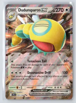 Dudunsparce ex #121/159 SV09: Journey Together Pokemon - Image 1