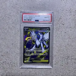 Mega Absol Ex 161/132 Full Art Ultra Rare MEG EN Pokemon Card PSA 10 GEM MINT - Image 1