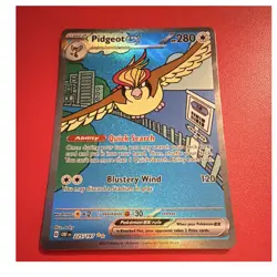 Pokemon Pidgeot ex SIR Holo Ultra Rare 225/197 280 HP EN - Image 1