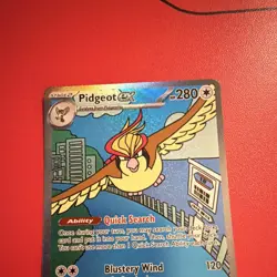 Pokemon Pidgeot ex SIR Holo Ultra Rare 225/197 280 HP EN - Image 5