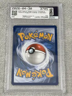 PSA 10 GM Pokemon Wigglytuff Phantasmal Flames Illustration Rare #105 2025 - Image 2
