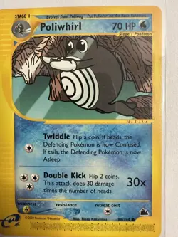 Pokemon | Poliwhirl | 88/144 | Non Holo | 2003 - Image 2