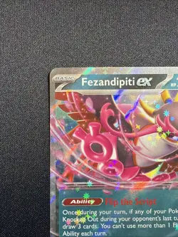 Fezandipity ex - 038/064 - Double Rare - Pokemon TCG Card Shrouded Fable - NM - Image 3