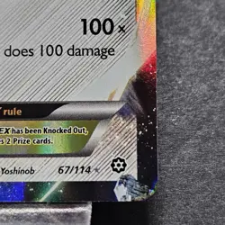 Pokemon Steelix EX Card 67/114 XY Steam Siege LP+ - Image 5