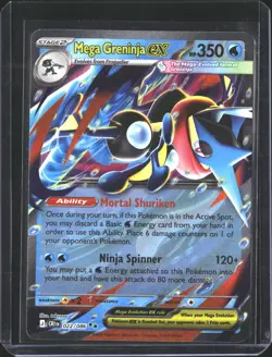 Mega Greninja ex 022/086 Double Rare Chaos Rising Pokemon NM/M - Image 1