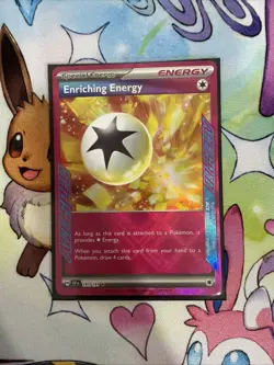 Pokemon Enriching Energy Special Energy Ace SPEC Rare Holo Card 191/191 SV08 - Image 1