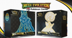 Pokemon Center 2x ETB Mega Evolution (Lucario & Gardevoir) PRESALE - Image 1