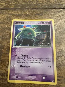 Pokemon TCG Drowzee 67/113 Delta Species Reverse Holo - Image 1