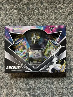 Pokemon TCG Arceus v Figure Collection Box New Sealed 820650850165 - Image 1