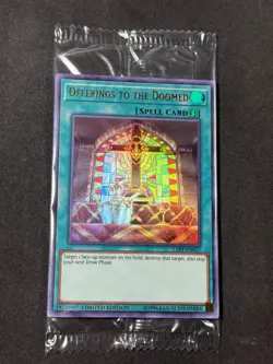 Yugioh Offerings to the Doomed LART-EN017 Ultra Rare Lost Art Sealed - Image 1