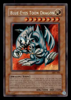 Blue-Eyes Toon Dragon Secret Rare Magic Ruler MRL-000 - Image 1