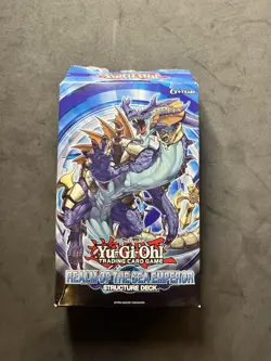 Yu-Gi-Oh! Realm of the Sea Emperor Structure Deck 1st Edition Opened Complete - Image 1
