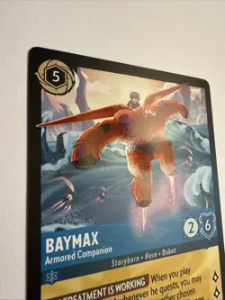 Baymax Armored Companion 157/204 Legendary Lorcana Azurite Sea Card NM - Image 3