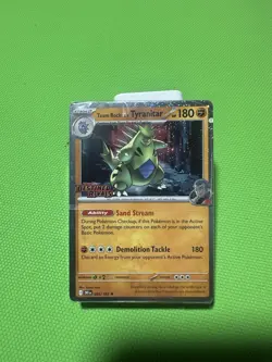 Destined Rivals Tyranitar Build And Battle Promo deck Sealed Pokemon TCG - Image 1