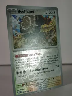 Bouffalant - Stellar Crown - 119/142 - Pokemon TCG - Reverse Holo - X - Image 3