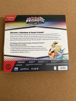 Pokemon TCG: Scarlet & Violet Prismatic Evolutions Poster Collection Box Sealed - Image 2