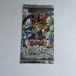 Yugioh Sealed Metal Raiders Promotional Booster Pack MRD Konami Square - Image 1