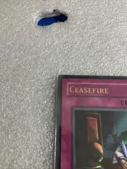 YUGIOH! Ceasefire Trap Card PSV-030 Ultra Rare NA English - Image 2