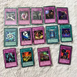 Vintage Yu-Gi-Oh Card Lot Of 213 - Early Sets WOTC Era - Holos, Traps, Magic - Image 3