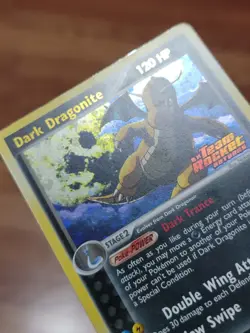 Dark Dragonite 15/109 STAMPED REVERSE FOIL EX Team Rocket Returns Vintage Card - Image 2