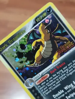 Dark Dragonite 15/109 STAMPED REVERSE FOIL EX Team Rocket Returns Vintage Card - Image 4