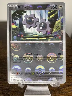 Klink (Poke Ball Pattern) 061/086 NM Sv: Black Bolt Holo Pokemon Card - Image 1