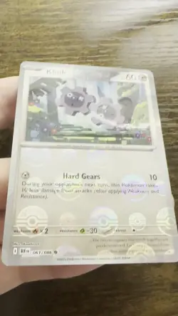 Klink (Poke Ball Pattern) 061/086 NM Sv: Black Bolt Holo Pokemon Card - Image 2