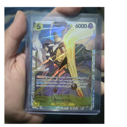 One Piece CCG Borsalino EB04-058 Egghead/Navy SR Holo 6000 Power Card - Image 1