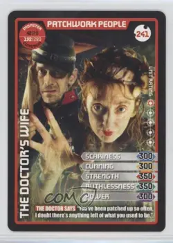 2010 Doctor Who - Monster Invasion Trading Card Game Patchwork People #241 - Image 1