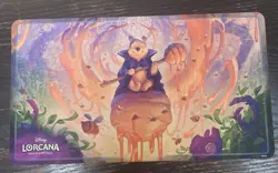 Disney Lorcana Winnie the Pooh Honey Wizard Playmat - No Box - Image 1