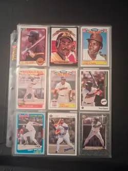1983 (Rookie) - 2000's 'Tony Gwynn' - 38 Card Lot (8 Game Used Or Worn Cards) - Image 2