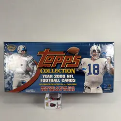 2000 Topps Collection NFL Football Complete Set Factory Sealed - Image 1