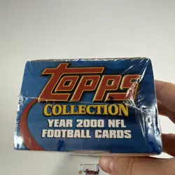 2000 Topps Collection NFL Football Complete Set Factory Sealed - Image 3