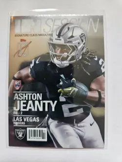 2025 Topps Signature Class #IS-18 Ashton Jeanty In Session - Image 1