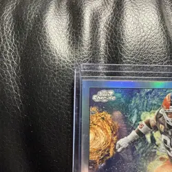 2025 Topps Cosmic Chrome Star in the Night Myles Garrett STN-23 Rams Browns - Image 2