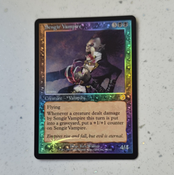 Wizards of the Coast MTG Sengir Vampire - Creature 7th Edition Rare English Foil - Image 1