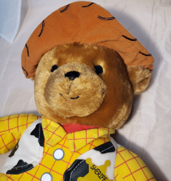 Disney Toy Story Woody Cowboy Teddy Bear Sheriff 16'' Stuffed Plush Bear - Image 3