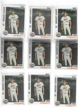 Lot of 11 Factory Sealed 1990 Best Kingsport Mets Minor League Baseball Sets - Image 1