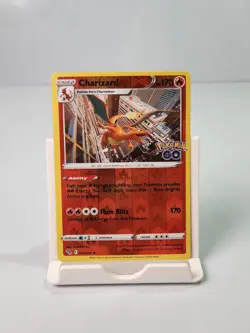 Charizard 010/078 Reverse Holo Rare Pokemon GO Pokemon Card - Image 1
