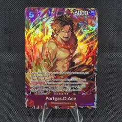 Portgas.D.Ace - ST15-005 - SR - Illustration Box Vol.5 - One Piece Promo Card - Image 1