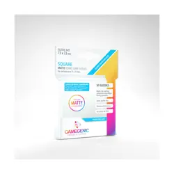GameGenic Card Sleeves Matte Sleeves - Square (50) New - Image 1