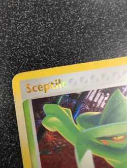 Pokemon TCG Sceptile Holo Rare Card 10/106 EX Emerald 2005 Stamped - Image 4