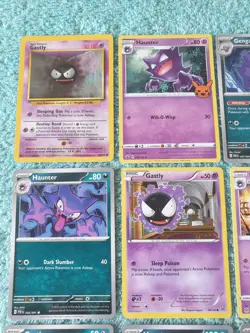 GASTLY, HAUNTER, & GENGAR BUNDLE OF POKEMON CARDS - Image 2