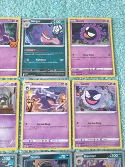 GASTLY, HAUNTER, & GENGAR BUNDLE OF POKEMON CARDS - Image 3